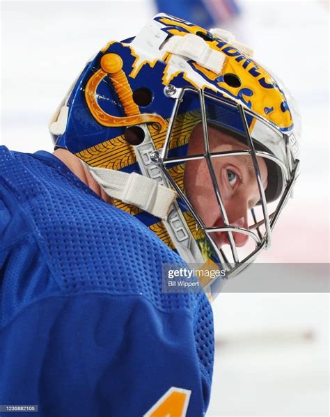 Pin on Buffalo Sabres Goalies | Football helmets, Football, Goalie