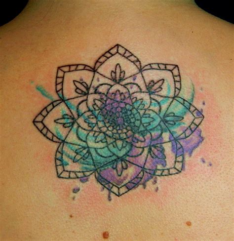 Mandala and Watercolor by Sirius-Tattoo on DeviantArt