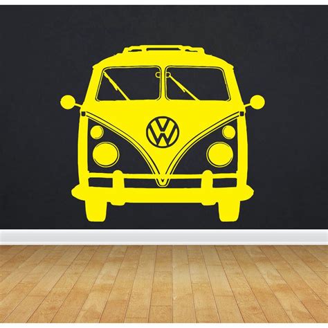 vw bus sticker | VW Bus Bulli Sticker Vinyl Wall Art | eBay | Art wall ...