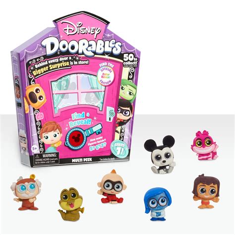 Disney Doorable Series 7 - Surprise Mini Set Pack, New Play Collector's ...