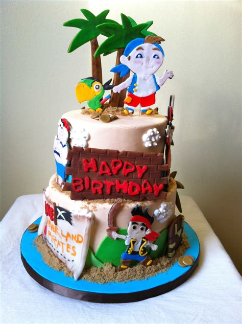 Jake And The Neverland Pirates Cake. - CakeCentral.com