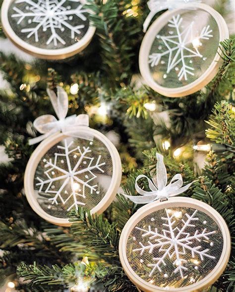 Snowflake ornaments diy – Artofit