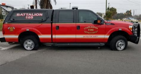 Charleston Fire Department SUV stolen from fire station