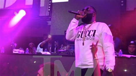 Rick Ross Says 'Free Meek Mill' in First Performance Since Hospitalization