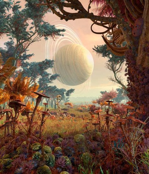 Superhabitable Planet | Fantasy landscape, Planets art, Alien worlds