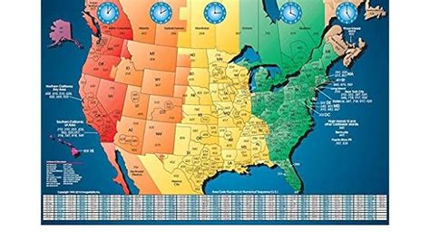 Eastern Time Zone Map North America