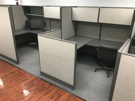 HAWORTH OFFICE CUBICLES: 6'x8', 6'x6', 6'x5' and 80"high conference ...