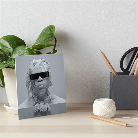 "Gunna - DS4Ever Album Cover" Art Board Print for Sale by metal-flowers | Redbubble