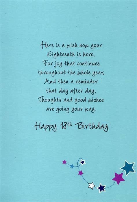 Happy 18th Birthday Greeting Card | Cards | Love Kates