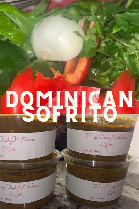 Homemade Dominican Sofrito All Natural Organic - Etsy