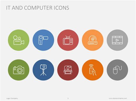 Information technology icons for PowerPoint presentations # ...