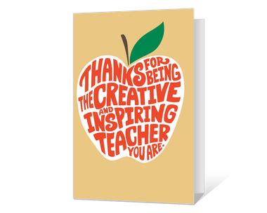 Printable National Teacher Appreciation Week Cards | Blue Mountain