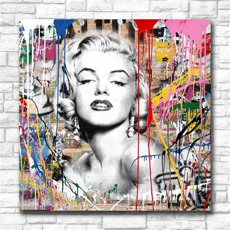 Marilyn Monroe Pop Art Canvas Painting | Pop art canvas, Marilyn monroe ...