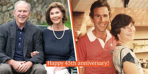 George W & Laura Bush Celebrate 45th Anniversary — She's Still His ...