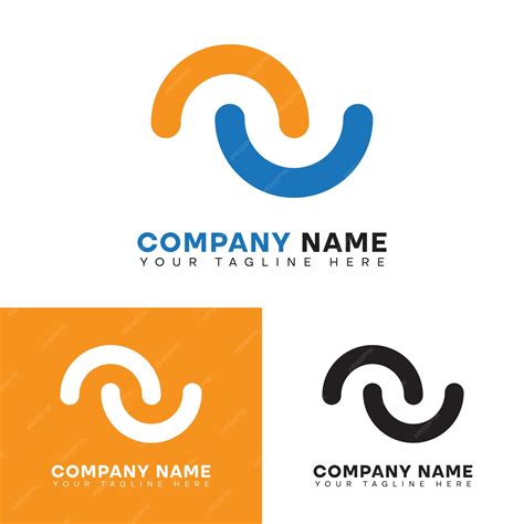 Premium Vector | Semi circle logo design template Logo sign for business