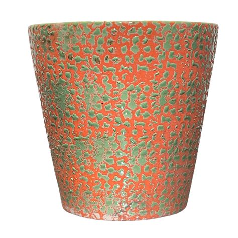 Bucket Textured Ceramic Pot - Plaantghar