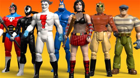 Longbox Heroes Figures Bring '80s Toy Style to Indie Comics Faves