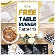 Table Runner Patterns to Sew in 2022 - Beautiful And Free!
