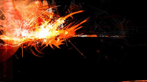 🔥 Download Orange HD Wallpaper Fire Spark On by @justinw9 | Spark ...