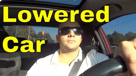 4 Tips For Driving A Lowered Car-SLAMMED Stance - YouTube