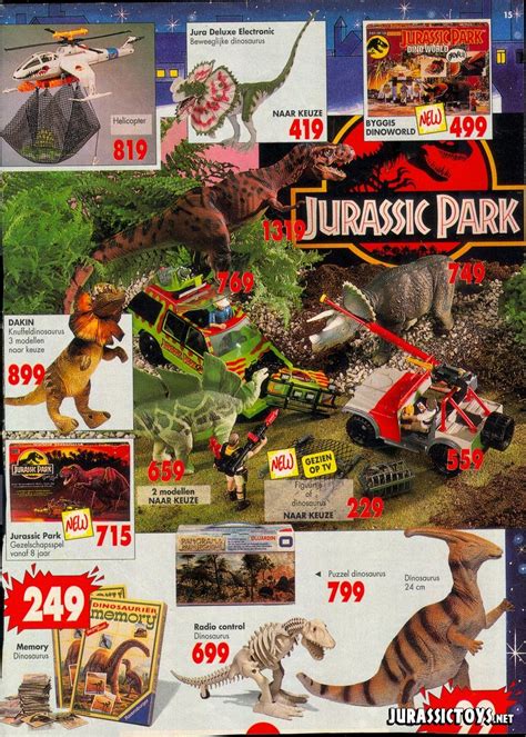 Jurassic Park toy ad (1993) | Jurassic park toys, Jurassic park ...