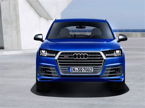 audi, Sq7, Tdi, Cars, Suv, Blue, 2016 Wallpapers HD / Desktop and ...