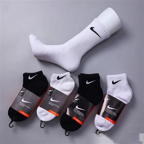 1 Pair Low socks pure cotton deodorant Sports White Socks Nike medyas | Shopee Philippines