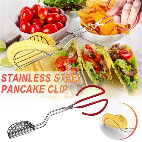 Haykey Taco Shell-Maker Press,Tortilla Fryer Tongs Taco Holders ...