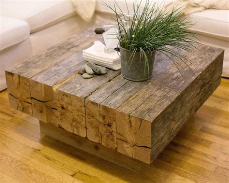 Building Reclaimed Wood Coffee Table - Image to u