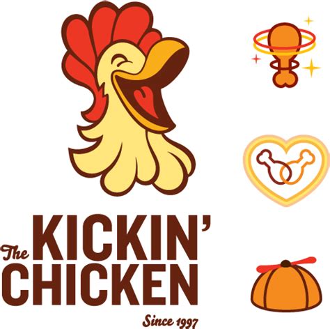 Download The Kickin' Chicken By Fuzzco - Kickin Chicken - Full Size PNG Image - PNGkit