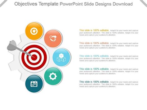 objectives template powerpoint slide designs download Slide01 | Powerpoint slide designs, Slide ...