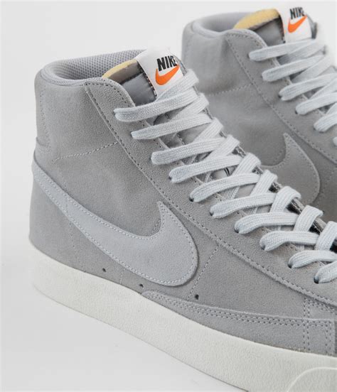 Nike Blazer Mid '77 Suede Shoes - Wolf Grey / Pure Platinum - Sail | Always in Colour