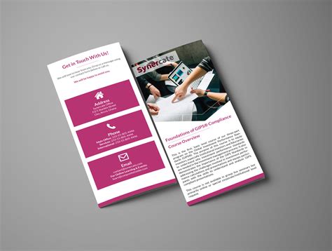 Training brochure on Behance