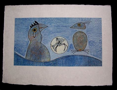 MAX ERNST Large Litho Surrealism German Birds