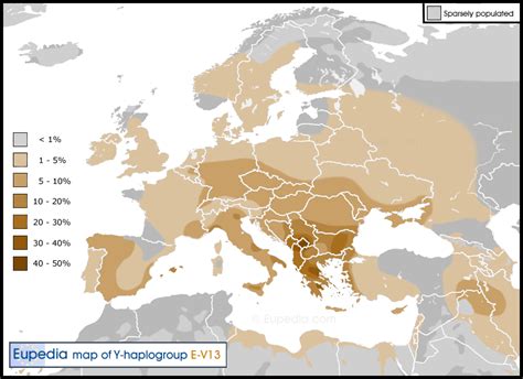 E Y-haplogruppe - Norway DNA Norgesprosjektet