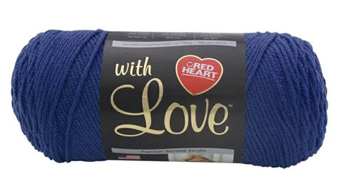 True Blue | Red heart, Metallic yarn, Yarn
