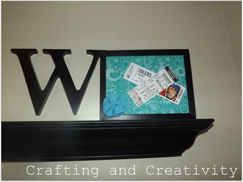 Crafting and Creativity: DIY fabric-covered bulletin board frame