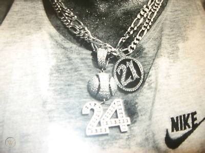 Deion Sanders 21 chain and pendant & braclet 4 jersey | #151468864