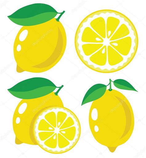 Lemon vector illustration — Stock Vector © photomaru #77704738