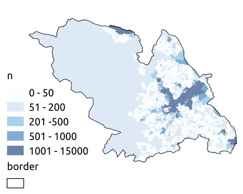 thematic map - How to create an attractive choropleth map in R ...