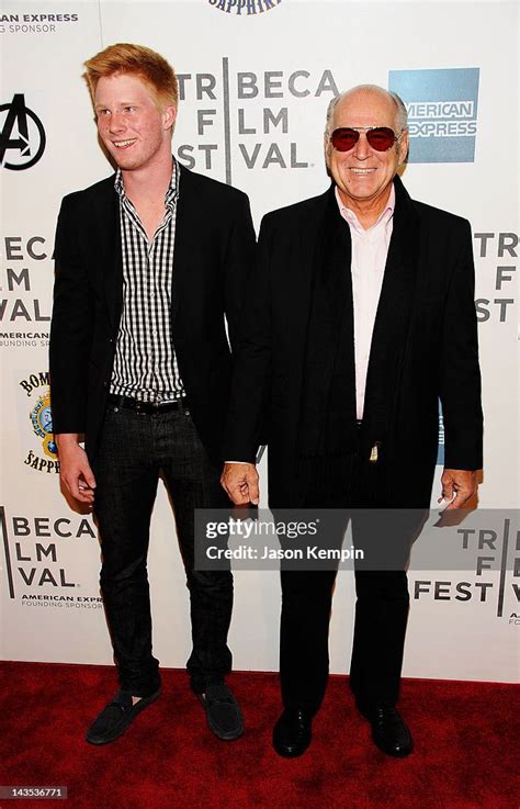 Cameron Marley Buffett and father Jimmy Buffett attend the "Marvel's... News Photo - Getty Images