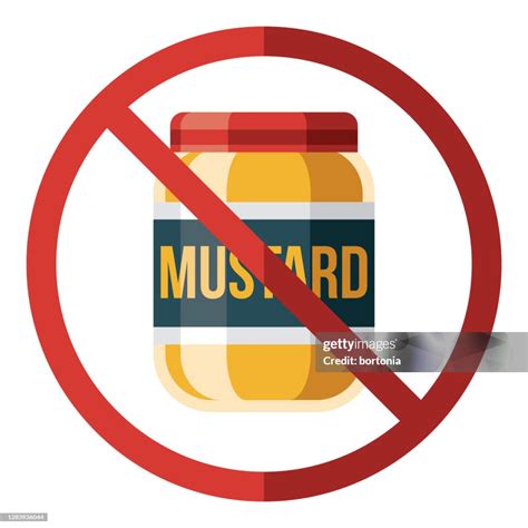 Mustard Allergy Icon On Transparent Background High-Res Vector Graphic - Getty Images