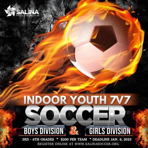 Youth Soccer at Salina Parks & Rec