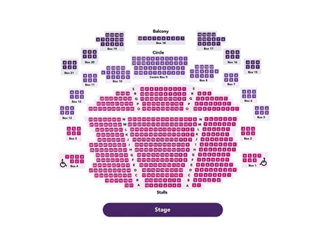 Seating Plan - Forum Theatre