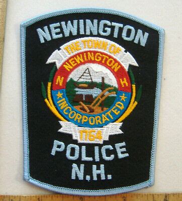 NEWINGTON NEW HAMPSHIRE POLICE FABRIC PATCH | eBay