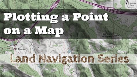 Plotting a Point on a Map - Land Navigation Series (4 digit grid / 6 ...