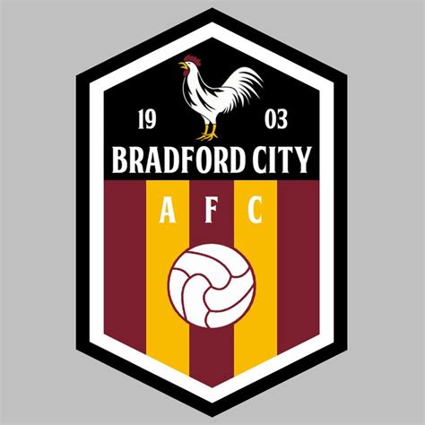 Bradford | Football logo design, Football logo, Soccer logo