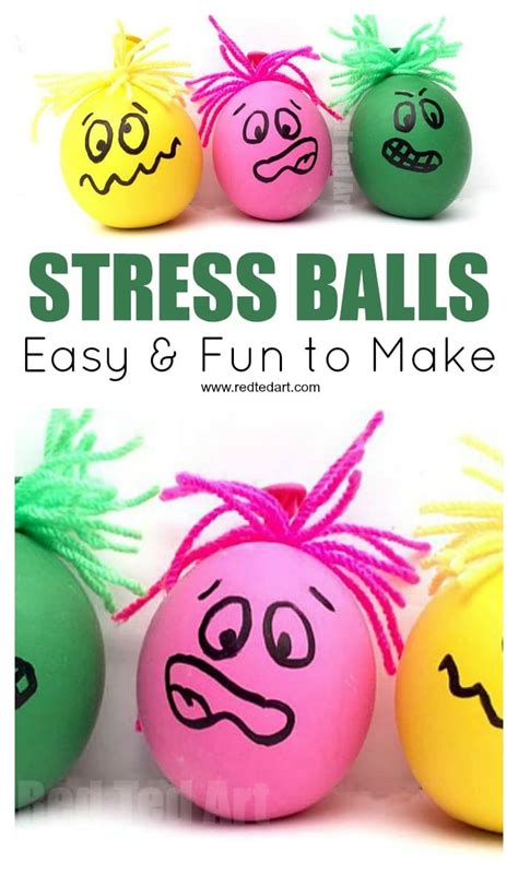 How to Make Stress Balls - Red Ted Art - Kids Crafts