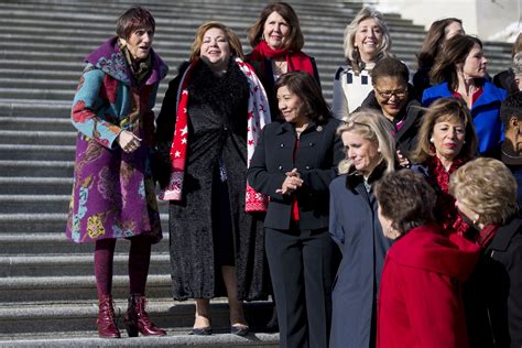 House Democratic Women Gather On Capitol Steps For Historic Photo ...