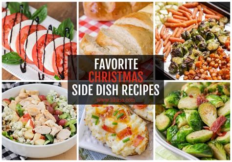 40+ Christmas Side Dishes {Salads, Veggies + More!} | Lil' Luna